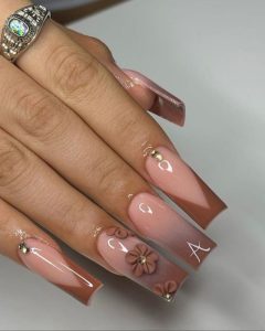 classy acrylic nail designs