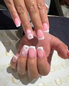 short acrylic nails designs