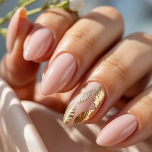 glitter easter nails