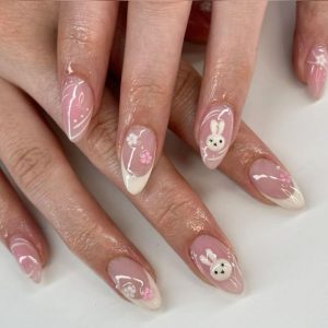 spring easter nail designs